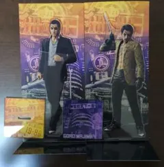 真島吾朗 アクスタ 2点セット 龍が如く - メルカリ