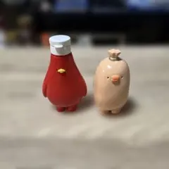 ソーセージとケチャップのキャラクター