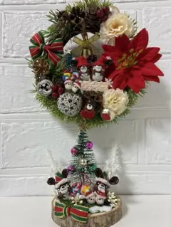 どんぐりアート♡Xmasオブジェ＆リース　お正月オブジェ♡ どんぐりアート🌰 お座りbear🧸 お正月オブジェ🎍 - メルカリ