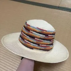 HERMES リボン付き麦わら帽子 サイズ56 - メルカリ