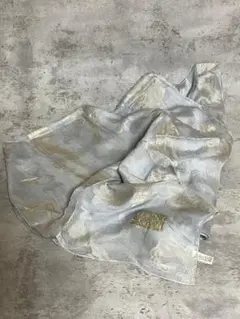 ✨美品✨ルチアーノソプラーニ スカーフ ストール シルバー ゴールド 透け感