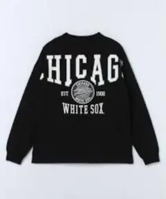 シカゴ・ホワイトソックス 長袖Tシャツ ブラック