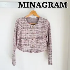 MINAGRAM ミナグラム　ツイードジャケットのサムネイル