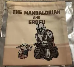 スターウォーズ　マンダロリアン&グローグー　ランチ巾着　M シークレット