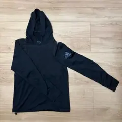 adidas アディダス フード付きパーカー ブラック 黒