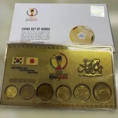 2002 FIFAワールドカップ 韓国 コインセット