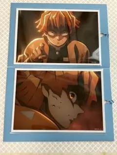 鬼滅の刃　無限城編　3期　場面写ブロマイドくじ　我妻善逸