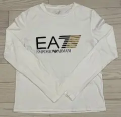 【美品】EA7 EMPORIO ARMANI 長袖Tシャツ ホワイト 白 S