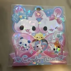 キャンディツインズ ホログラムシール 4柄×5枚　bigシール1枚入り