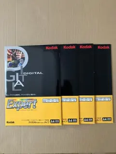 ★未使用品★Kodak インクジェットプリンターペーパー A4 20枚×4セットのサムネイル