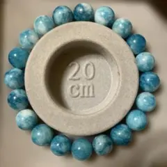 ラリマーブレスレット 12mm 20cm