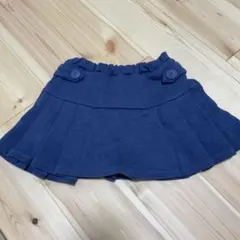 petit main スカート　ネイビー