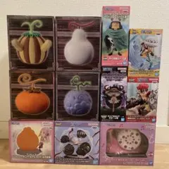 ワンピース ワールドコレクタブルフィギュア/ルームライト プライズ 11点