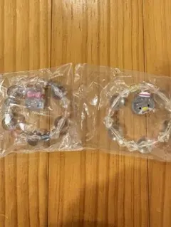 サンリオ　シナモロール　タキシードサム　ジュエリーブレスレット2　2点セット