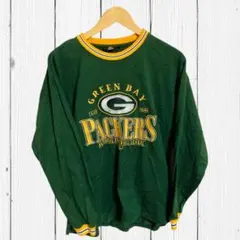 t*3様 NFLチーム Green Bay Packers チームロゴ刺繍BIGのサムネイル