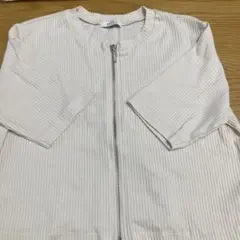 ジップカーディガン