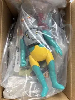 ドクロ太郎イカリ エレガブ ソフビ - メルカリ