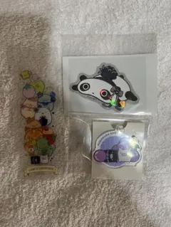 サンエックス グッズ 3点セット ステッカー アクリルキーホルダー