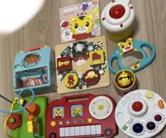 エコメルカリ便のみ　こどもちゃれんじぷち　知育玩具セット ケーキ　ことばトランク