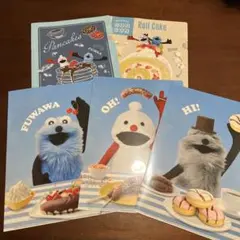 パペットスンスンクリアファイル 5枚セット　ローソン