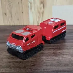 ロングトミカ 全地形対応車 レッドサラマンダー/エクストリームV