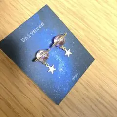 惑星ピアス　チタンポスト