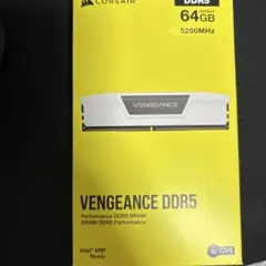 Corsair VENGEANCE DDR5-5200 ホワイト