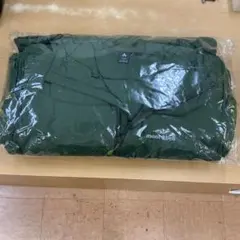 HÜLKEN フォレストグリーンビニール トートバッグ キャスター付き L
