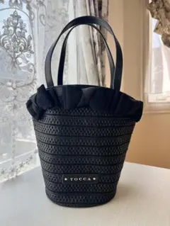 TOCCA リボン　カゴBAG