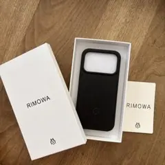 RIMOWA iPhone16Pro ケース ブラック - メルカリ