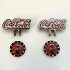 【2個セット】コカコーラ　ゴルフマーカーのサムネイル