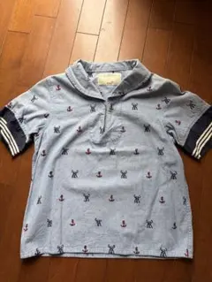 BEAMS BOY 刺繍シャツ 半袖のサムネイル