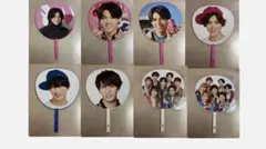 WEST.（ジャニーズWEST）うちわ 小瀧望、藤井流星、集合