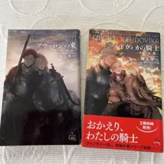 尾上与一　アヴァロンの東 & ルドヴィカの騎士 2冊セット