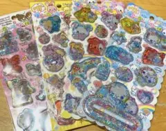 あわわちゃん ラブ友 ズッ友 きらうさツインズ　他　ウォーターinシール