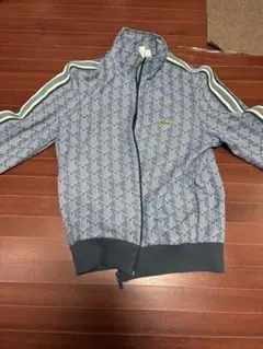 LACOSTE モノグラム柄 トラックジャケット ライトブルー FR3 - メルカリ