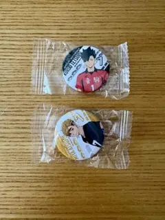 ハイキュー くら寿司 ビッくらポン 黒尾鉄朗 缶バッジ