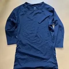 TIGORA ネイビー アンダーシャツ Mサイズ　七分丈