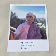 【即購入可】Stray Kids GO 生 プレオーダー ポラロイド ハン