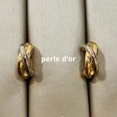 ３連　ゴールドカラーピアス