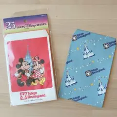 ディズニー　25周年　封筒セット