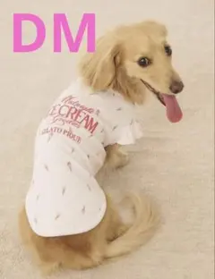 gelato piqueジェラートピケアイス柄フリルワッフルプルオーバー　犬服のサムネイル