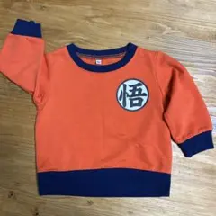 ドラゴンボール　オレンジ　薄手トレーナー　パジャマ