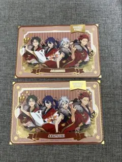 あんスタ　gigo 特典箔押しポストカード　紅月2枚