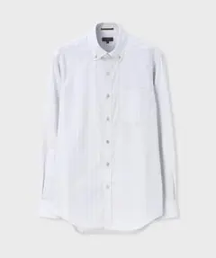新品 Paul Smith Collection 長袖シャツ ストライプ L　灰