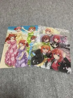 五等分の花嫁　クリアファイルセット