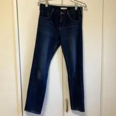 ライトオン　ダークブルー ストレートデニム L