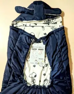 新品 スヌーピー 2way ベビーケープ 撥水加工 フード付き ベビー 新生児、のサムネイル
