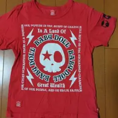 BABY DOLL Tシャツ 140cm レッド