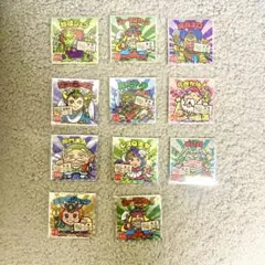 ご当地ビックリマンチョコ 東日本編 限定11枚セット ヘッドだらけシール